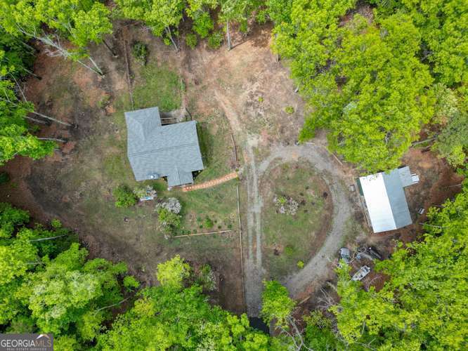 478 Flat Top Road, Unit 6 Young Harris, GA 30582 - Photo 19 of 70 an aerial view of a house with a yard and trees