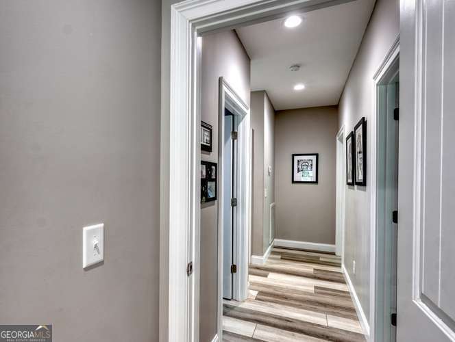 478 Flat Top Road, Unit 6 Young Harris, GA 30582 - Photo 38 of 70 a view of a hallway with wooden floor and entryway