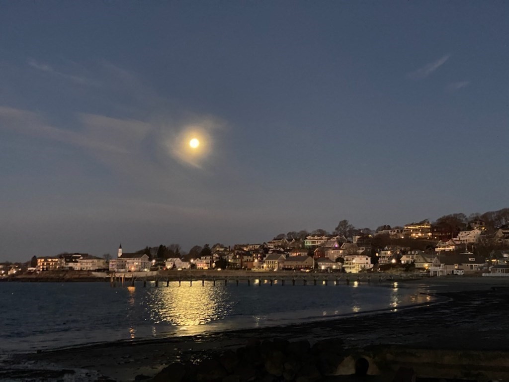 75 Puritan Road, Unit 1 Swampscott, MA 01907 - Photo 17 of 17 an aerial view of residential building with ocean view