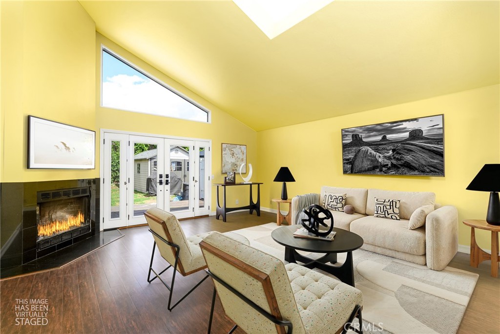 9959 Garibaldi Avenue Arcadia, CA 91007 - Photo 20 of 51 a living room with furniture and a fireplace
