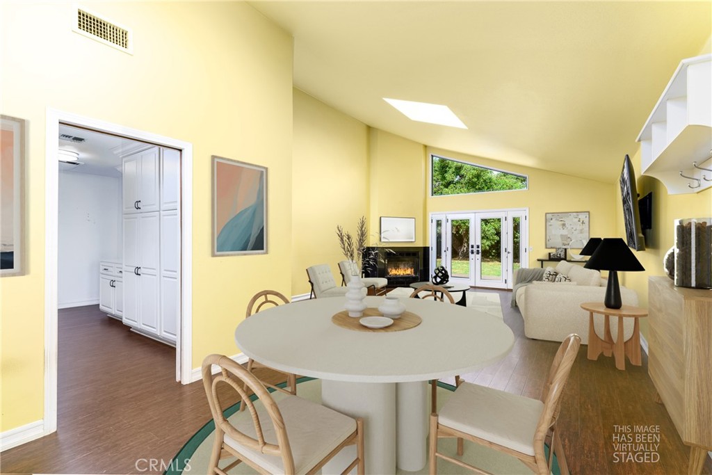 9959 Garibaldi Avenue Arcadia, CA 91007 - Photo 22 of 51 a view of a dining room with furniture and wooden floor