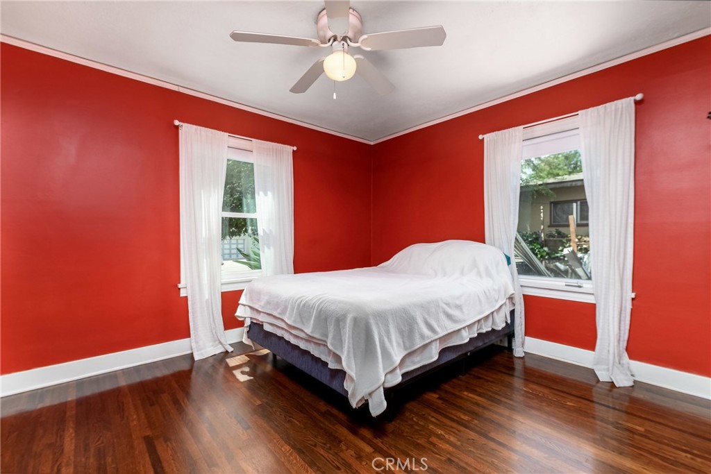 9959 Garibaldi Avenue Arcadia, CA 91007 - Photo 33 of 51 a bed sitting in a spacious bedroom next to a window