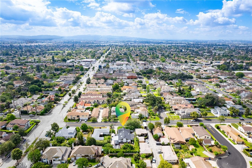 9959 Garibaldi Avenue Arcadia, CA 91007 - Photo 50 of 51 an aerial view of residential houses with outdoor space