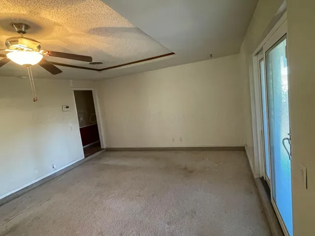 a view of empty room