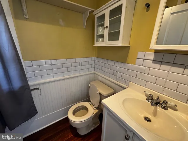 a bathroom with a sink and a toilet