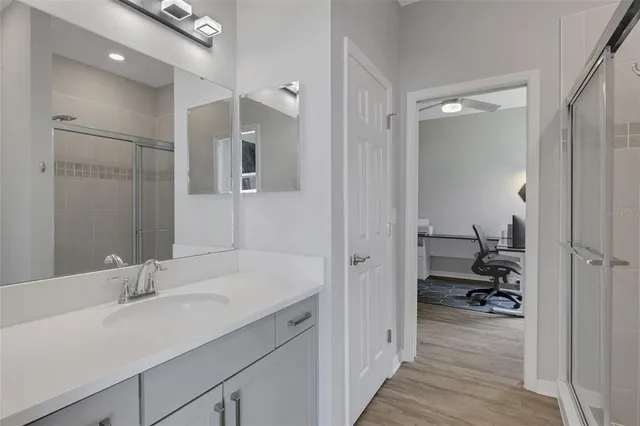 a view of a house with a garden