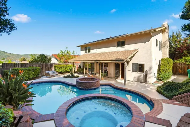 a outdoor view with a sitting space