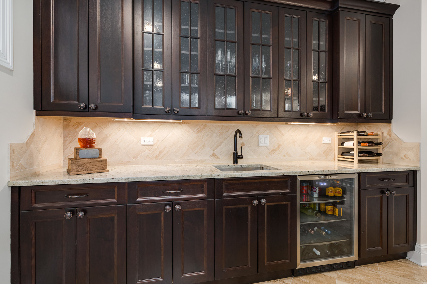 1734 West Fletcher Street Chicago, IL 60657 - Photo 12 of 34 a kitchen with a sink and cabinets