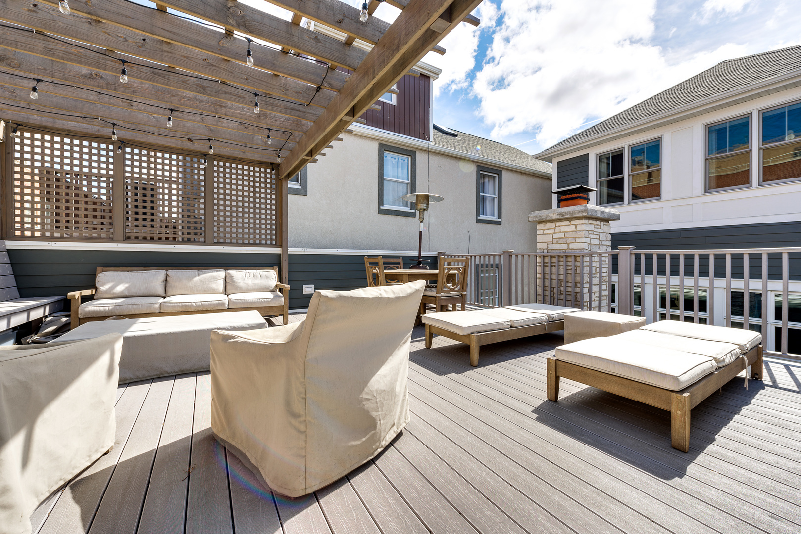 1734 West Fletcher Street Chicago, IL 60657 - Photo 29 of 34 a view of a patio with swimming pool
