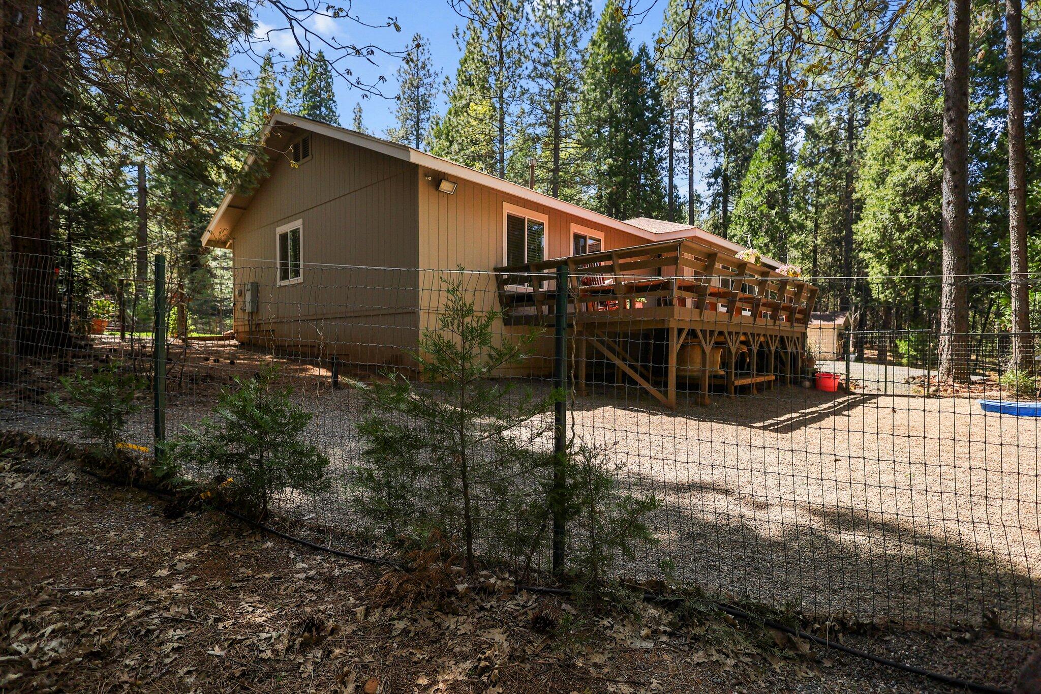 30726 Shingletown Ridge Road Shingletown, CA 96088 - Photo 52 of 84 a backyard of a house with lots of green space
