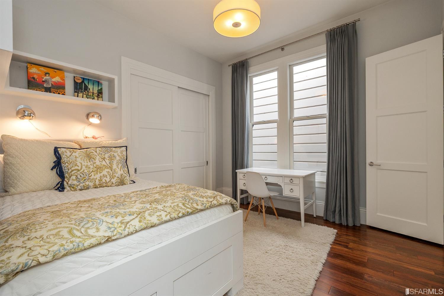 Clay Street San Francisco, CA 94115 - Photo 57 of 90 Middle guest room with en-suite bathroom.