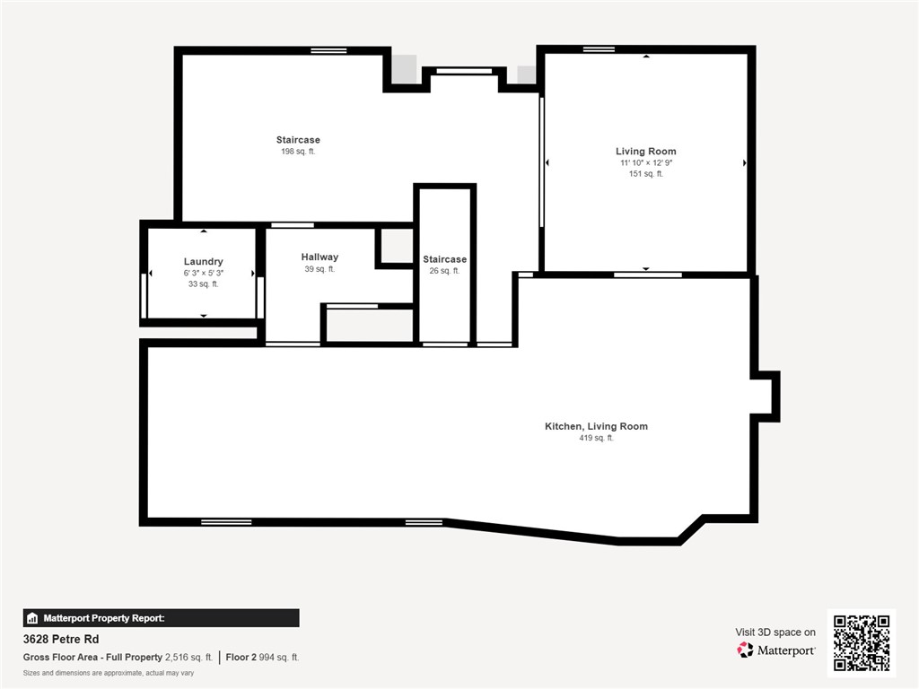 3628 Petre Road Springfield, OH 45502 - Photo 51 of 52 Explore the comprehensive floor plan of this inviting residence, highlighting its functional layout.