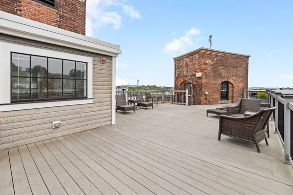 a view of outdoor space yard deck and seating area
