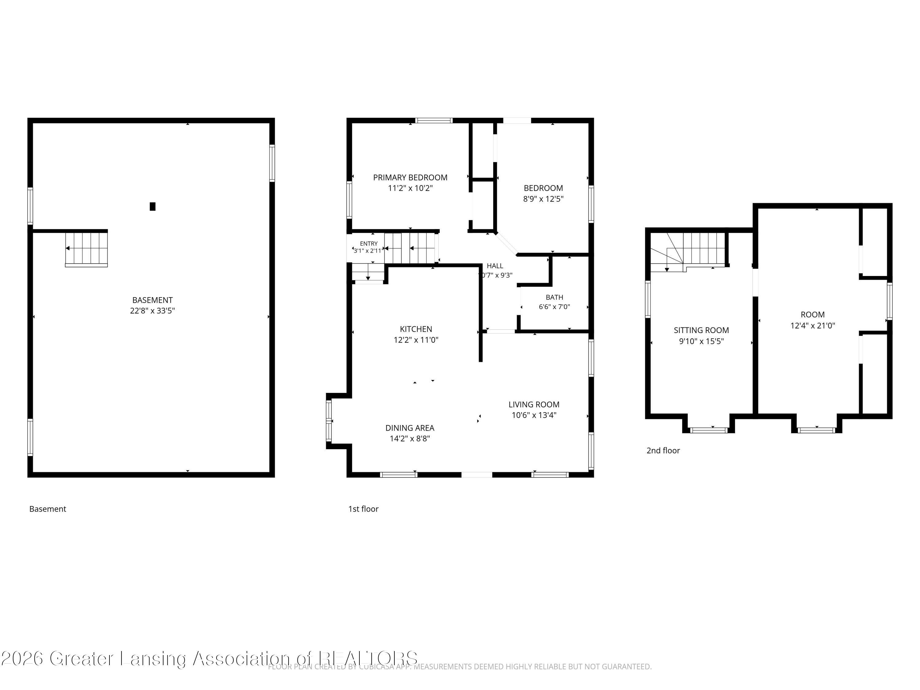 4610 Elizabeth Road Lansing, MI 48917 - Photo 38 of 38 Floorplan