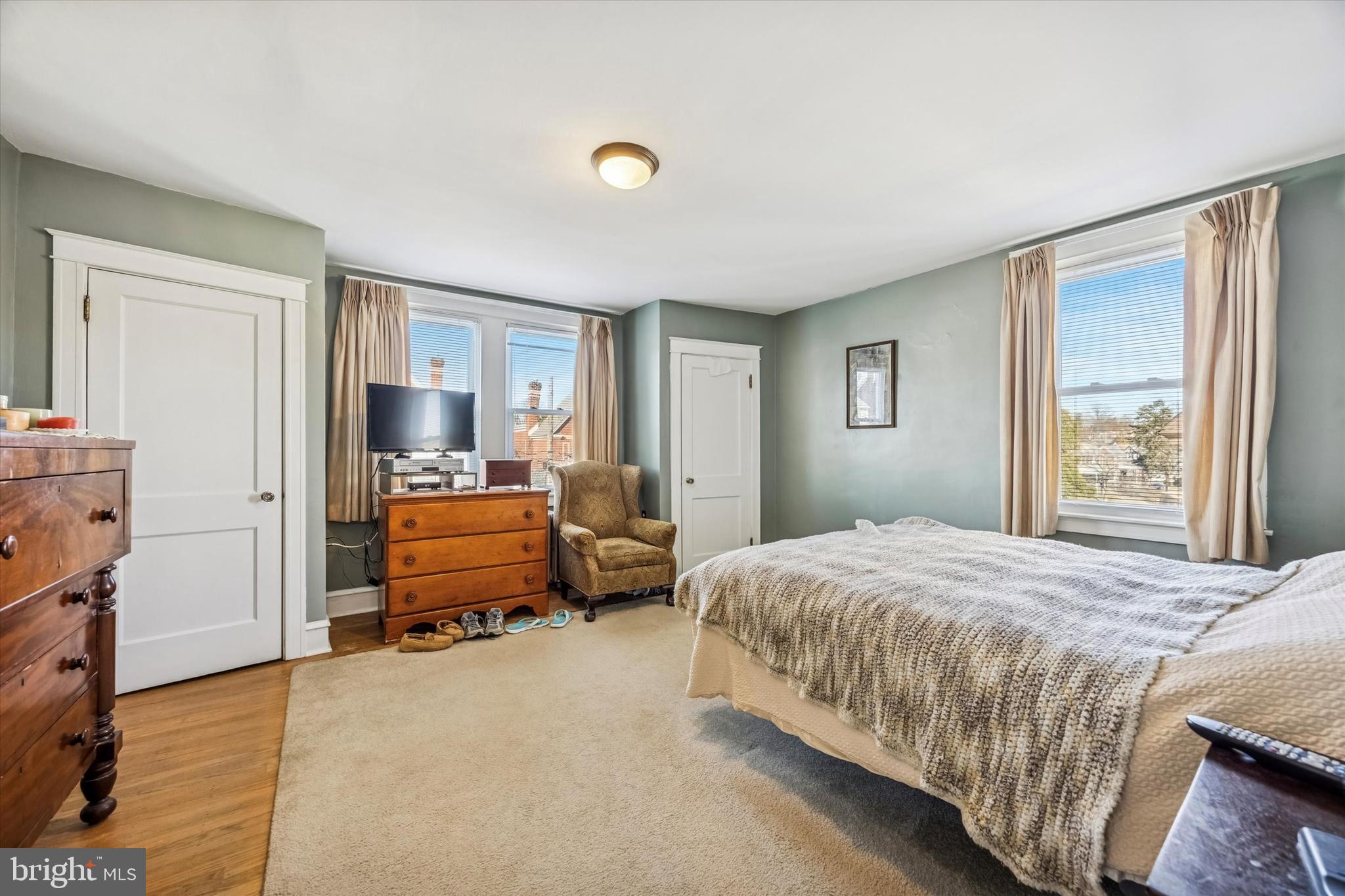 4032 Dayton Road Drexel Hill, PA 19026 - Photo 12 of 22 a bedroom with a bed and a window
