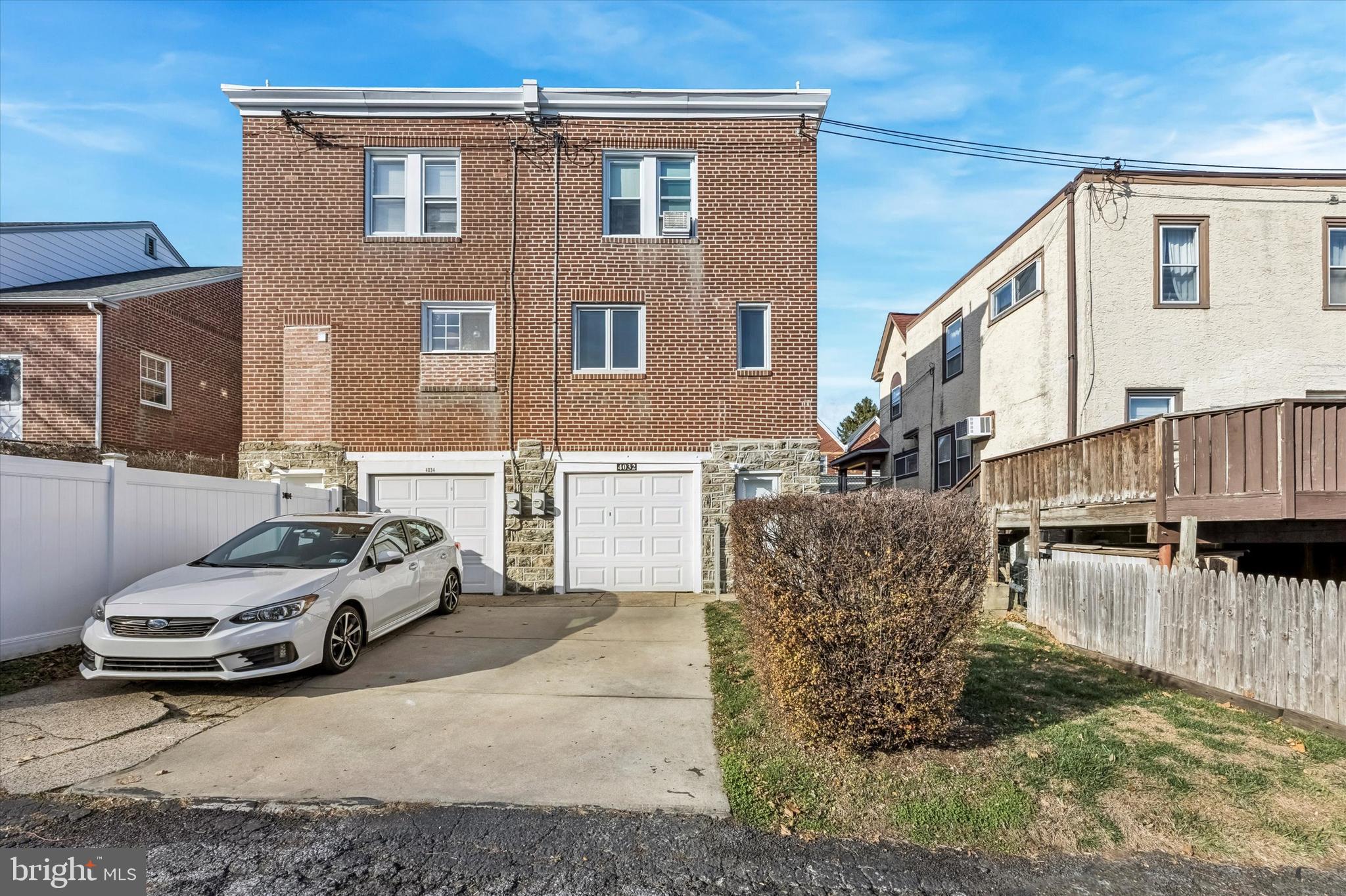 4032 Dayton Road Drexel Hill, PA 19026 - Photo 20 of 22 a view of a car park in front of house