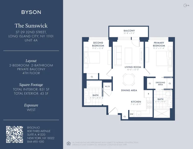 $1,125,000 | 37-29 32nd Street, Unit 4A | Long Island City