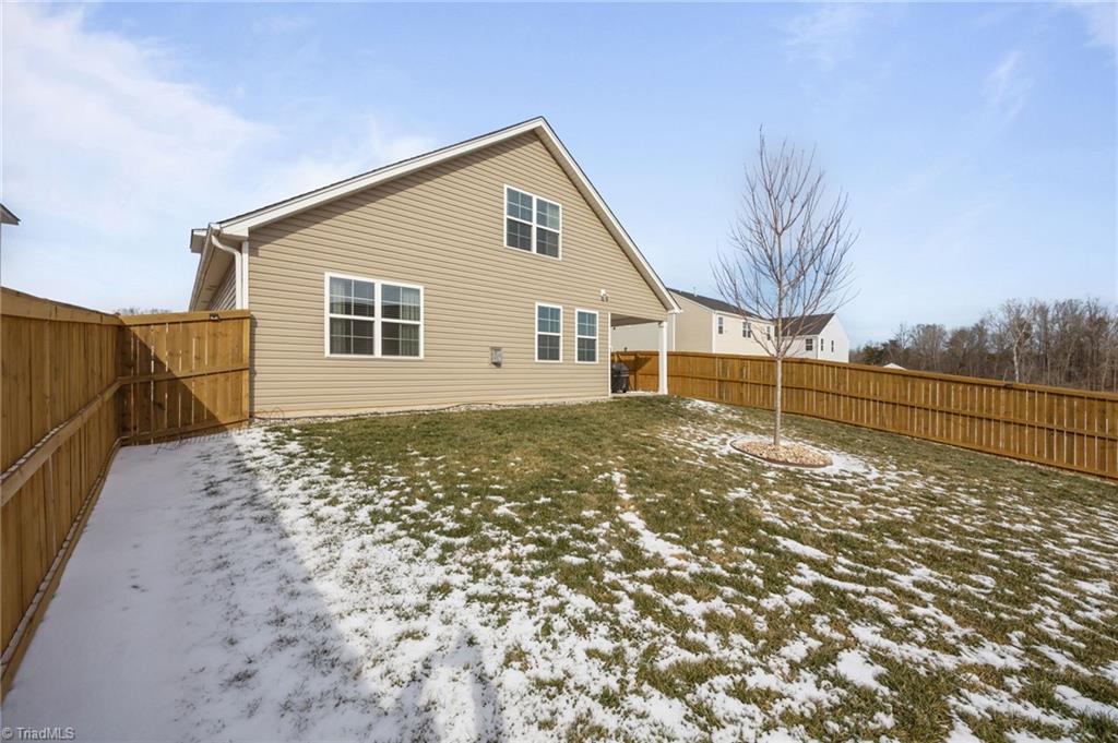 6524 Grogan Hill Road Whitsett, NC 27377 - Photo 35 of 39 Fenced-in Backyard