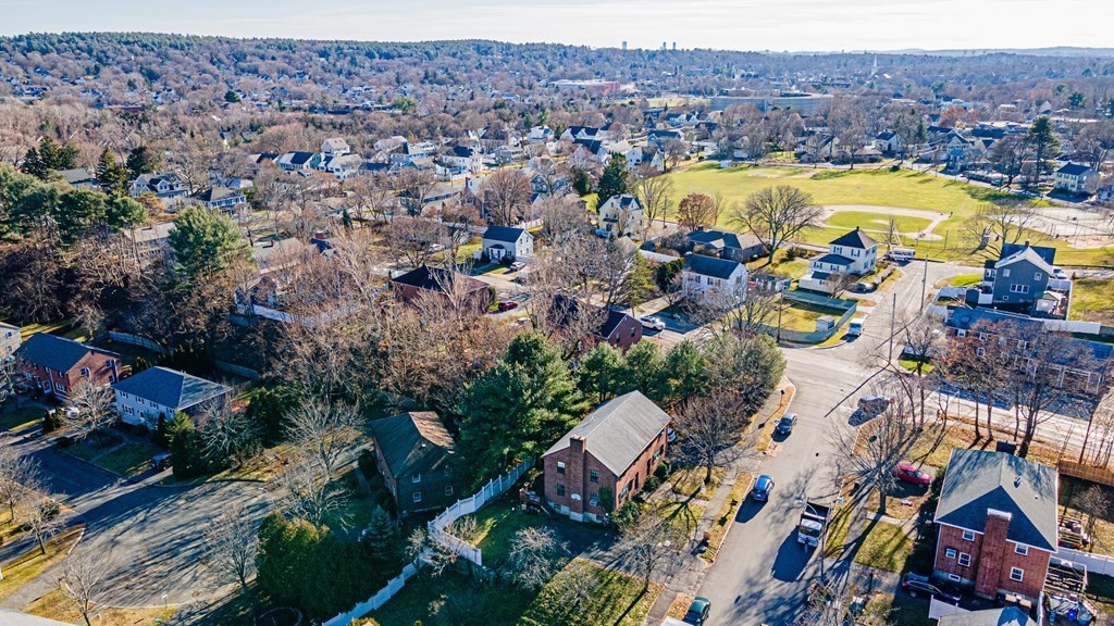 74-76 George Road Winchester, MA 01890 - Photo 42 of 42 an aerial view of residential houses and outdoor space