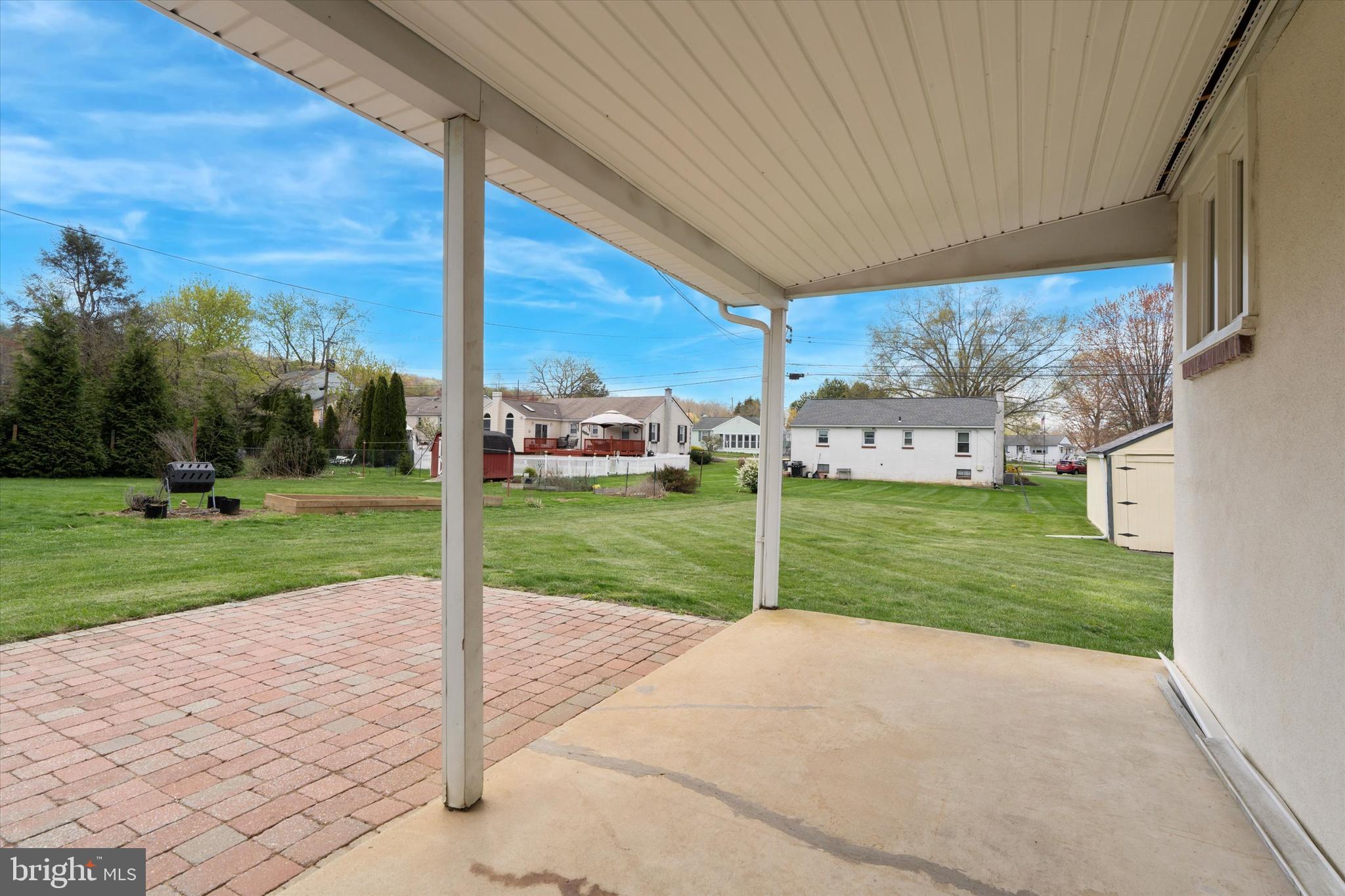 18 Lloyd Avenue Downingtown, PA 19335 - Photo 21 of 24 a view of a house with backyard and porch