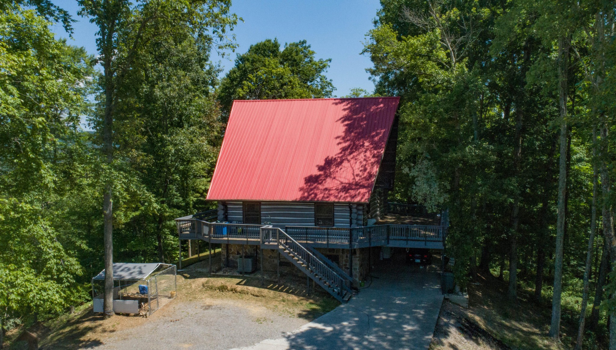 2031 Sulphur Springs Road Clinton, TN 37716 - Photo 1 of 31 aerial view of a house