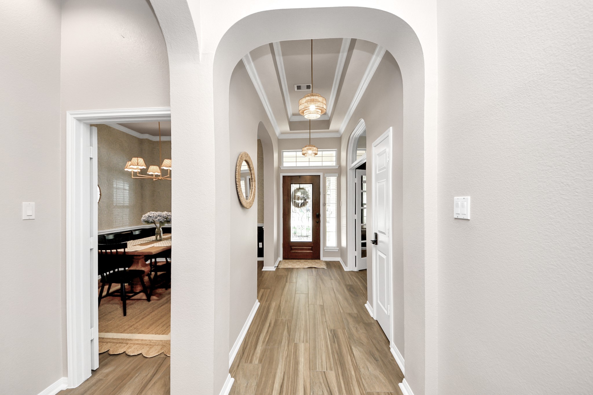 7823 Hazy Brook Lane Humble, TX 77396 - Photo 7 of 36 a view of a hallway view with living room