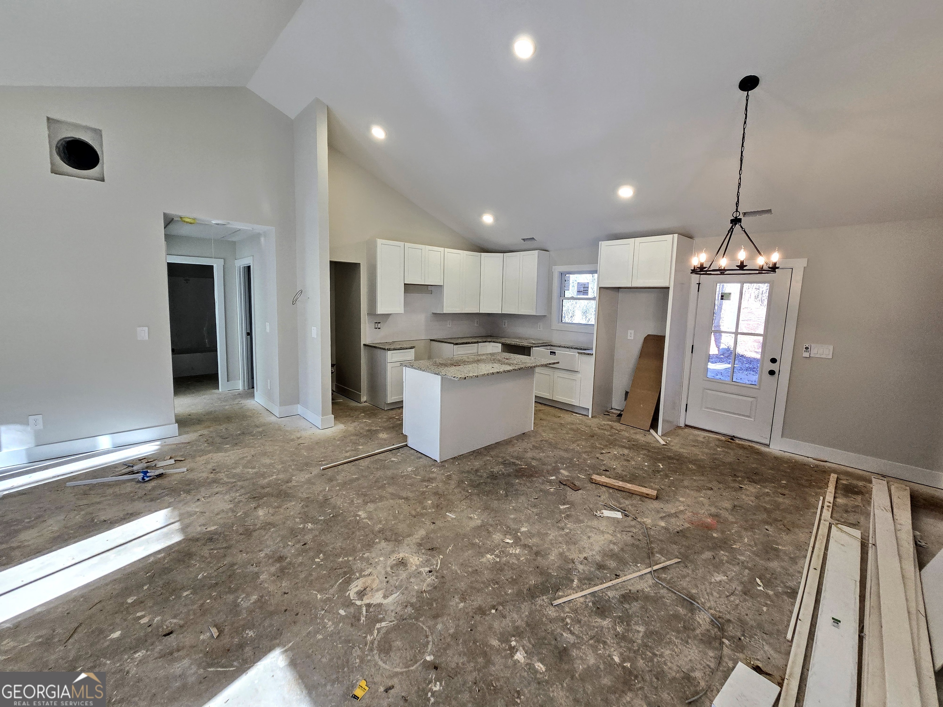 266 Center Point Road Bremen, GA 30110 - Photo 5 of 21 a open kitchen with refrigerator and a sink