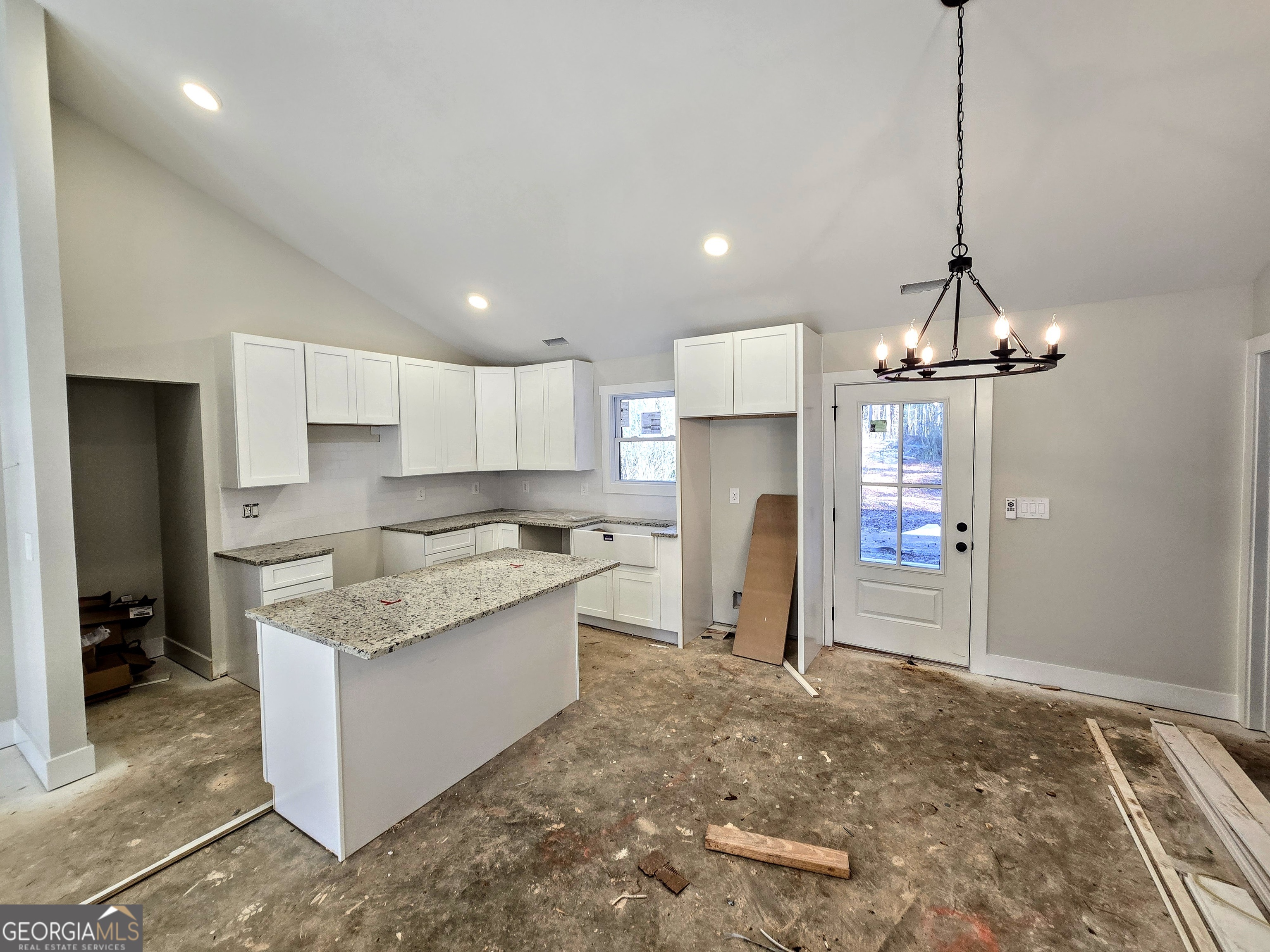 266 Center Point Road Bremen, GA 30110 - Photo 6 of 21 a kitchen with refrigerator and window