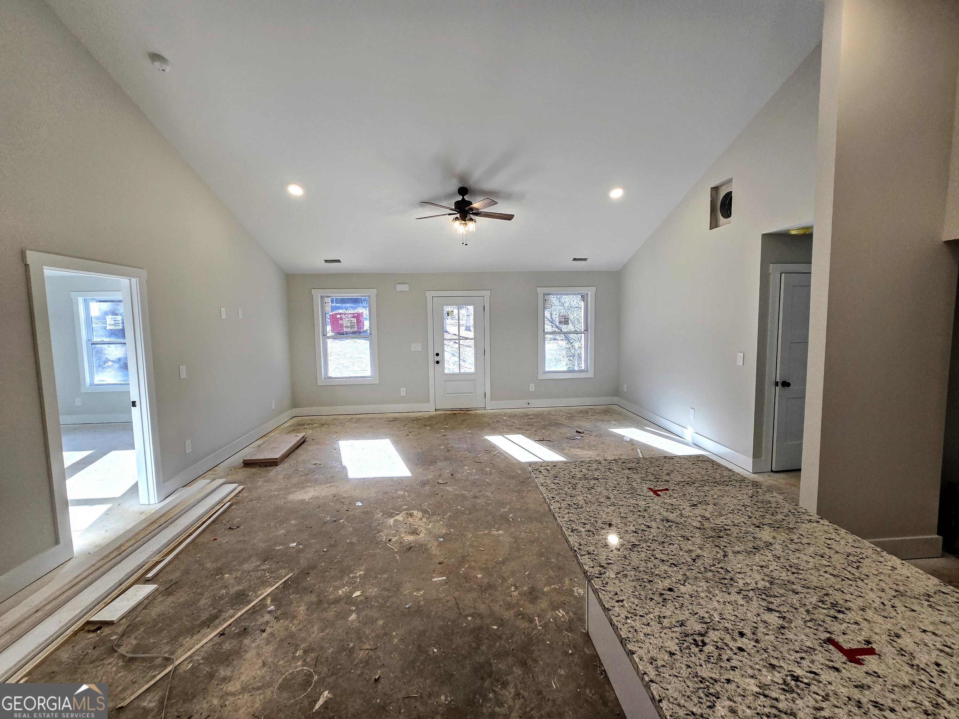 266 Center Point Road Bremen, GA 30110 - Photo 9 of 21 a view of empty room with window and ceiling fan