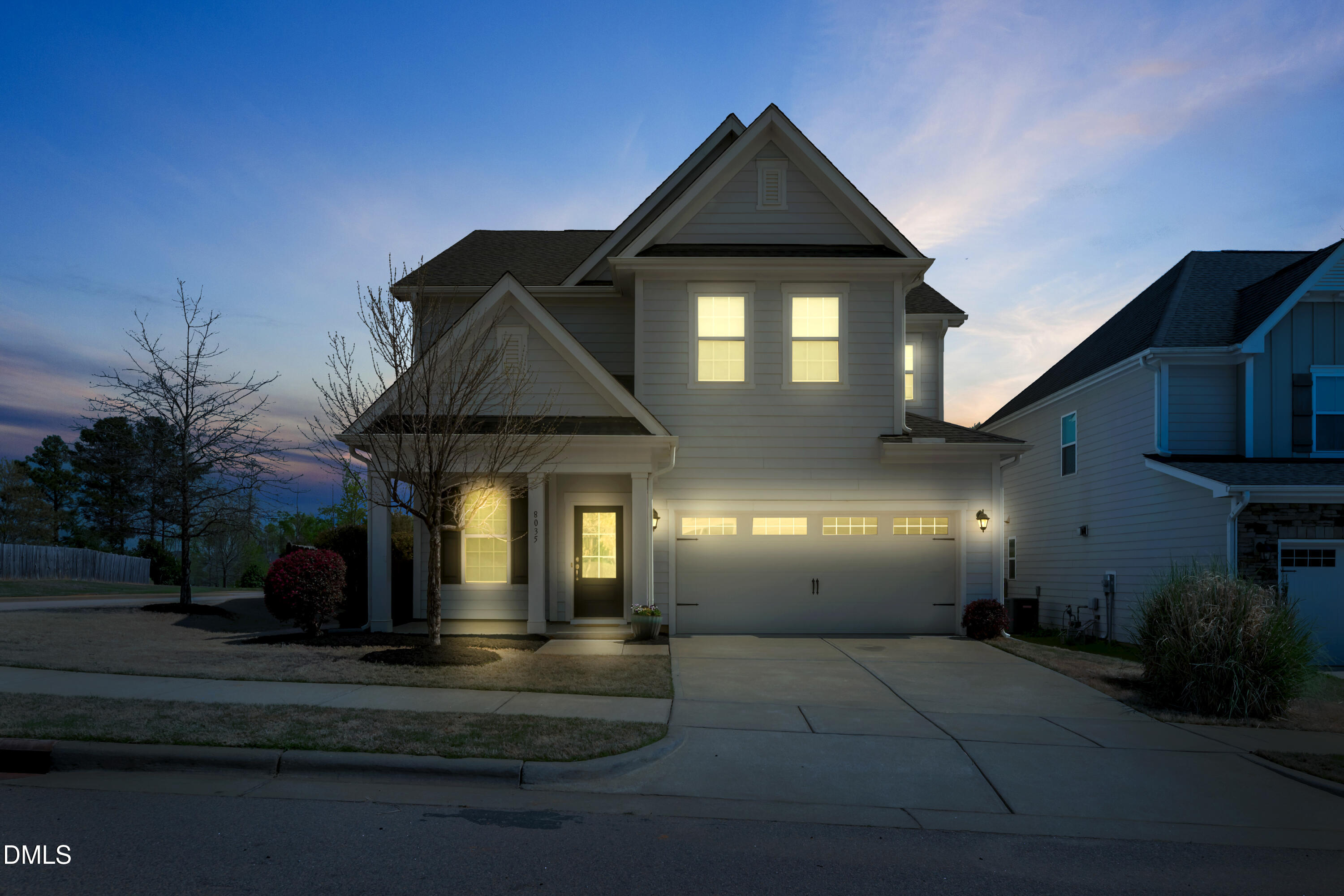 8035 Gilano Drive Raleigh, NC 27603 - Photo 2 of 41 2_1 -8035 gilano dr, exterior, twilight
