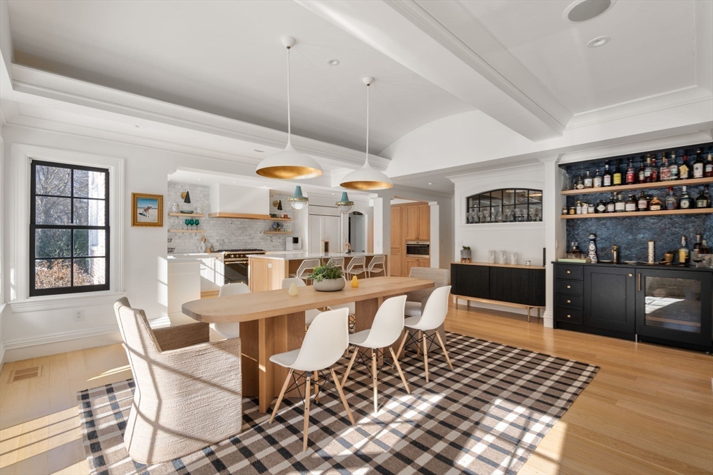 24 Colonial Way Weston, MA 02493 - Photo 9 of 32 a view of a dining room with furniture