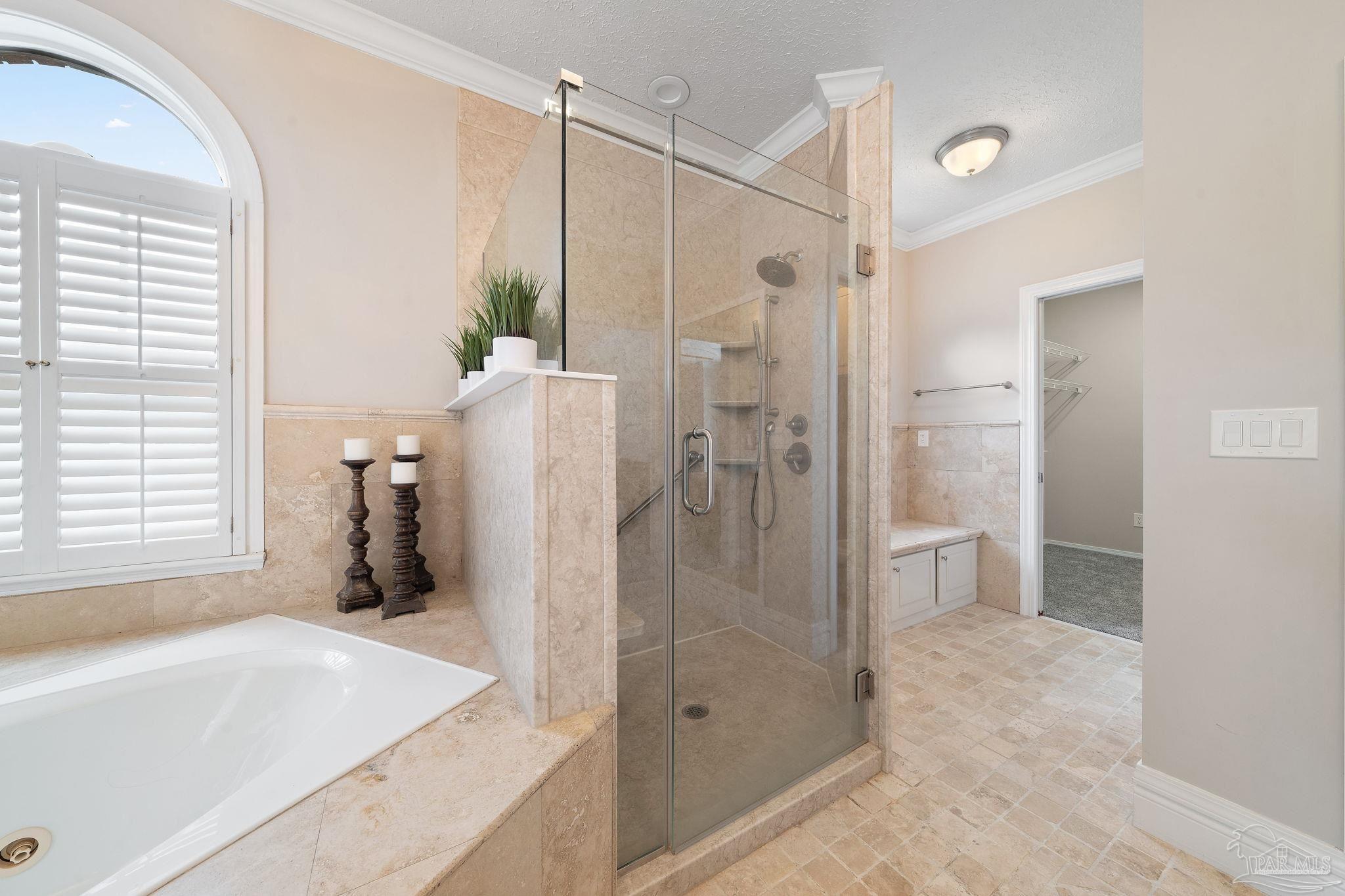 5631 Ballybunion Drive Pace, FL 32571 - Photo 19 of 43 Custom Tiled Shower