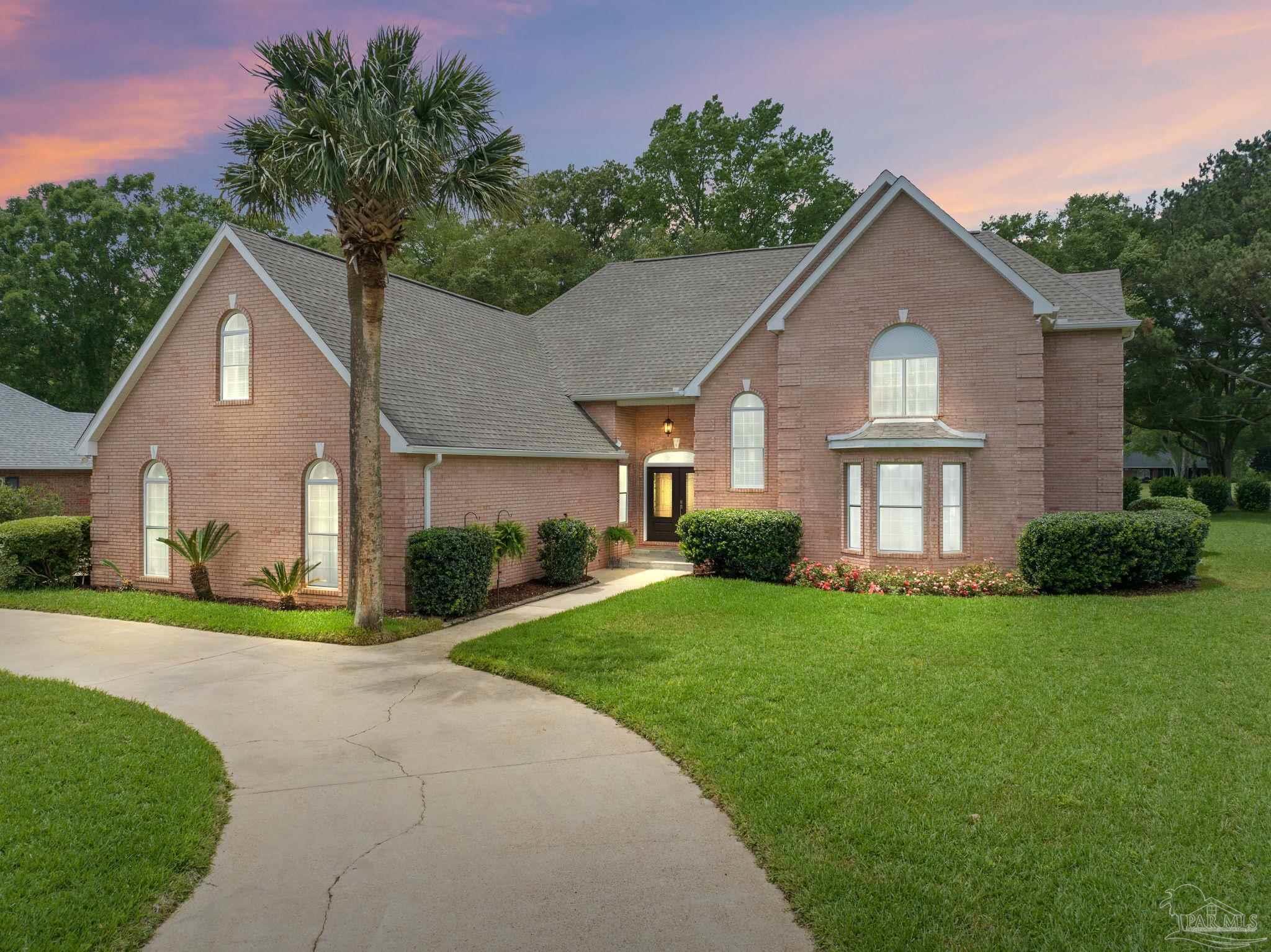 5631 Ballybunion Drive Pace, FL 32571 - Photo 2 of 43 Circular Drive and Mature Landscaping