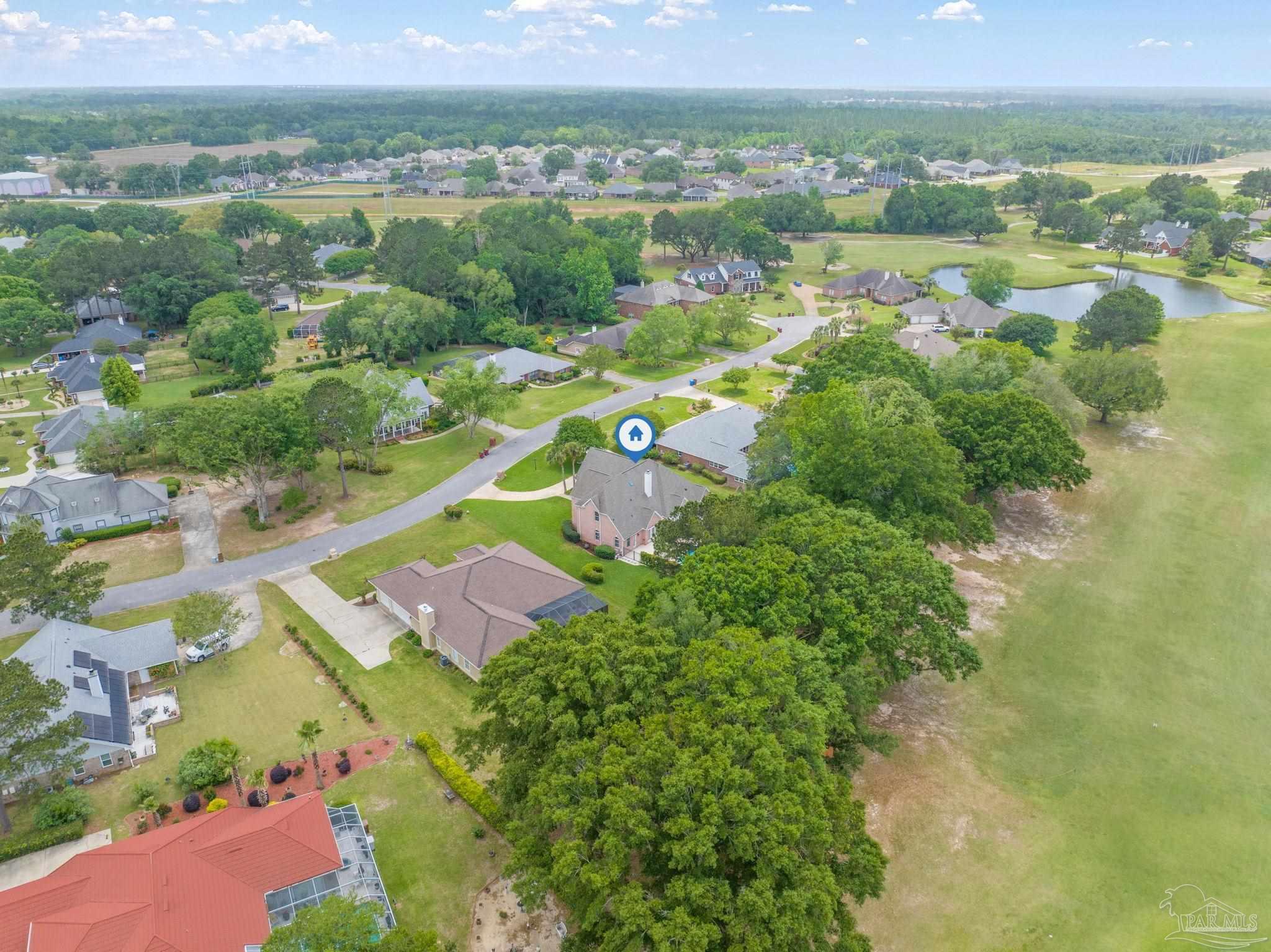 5631 Ballybunion Drive Pace, FL 32571 - Photo 41 of 43 Right on the 9th Fairway Near Green