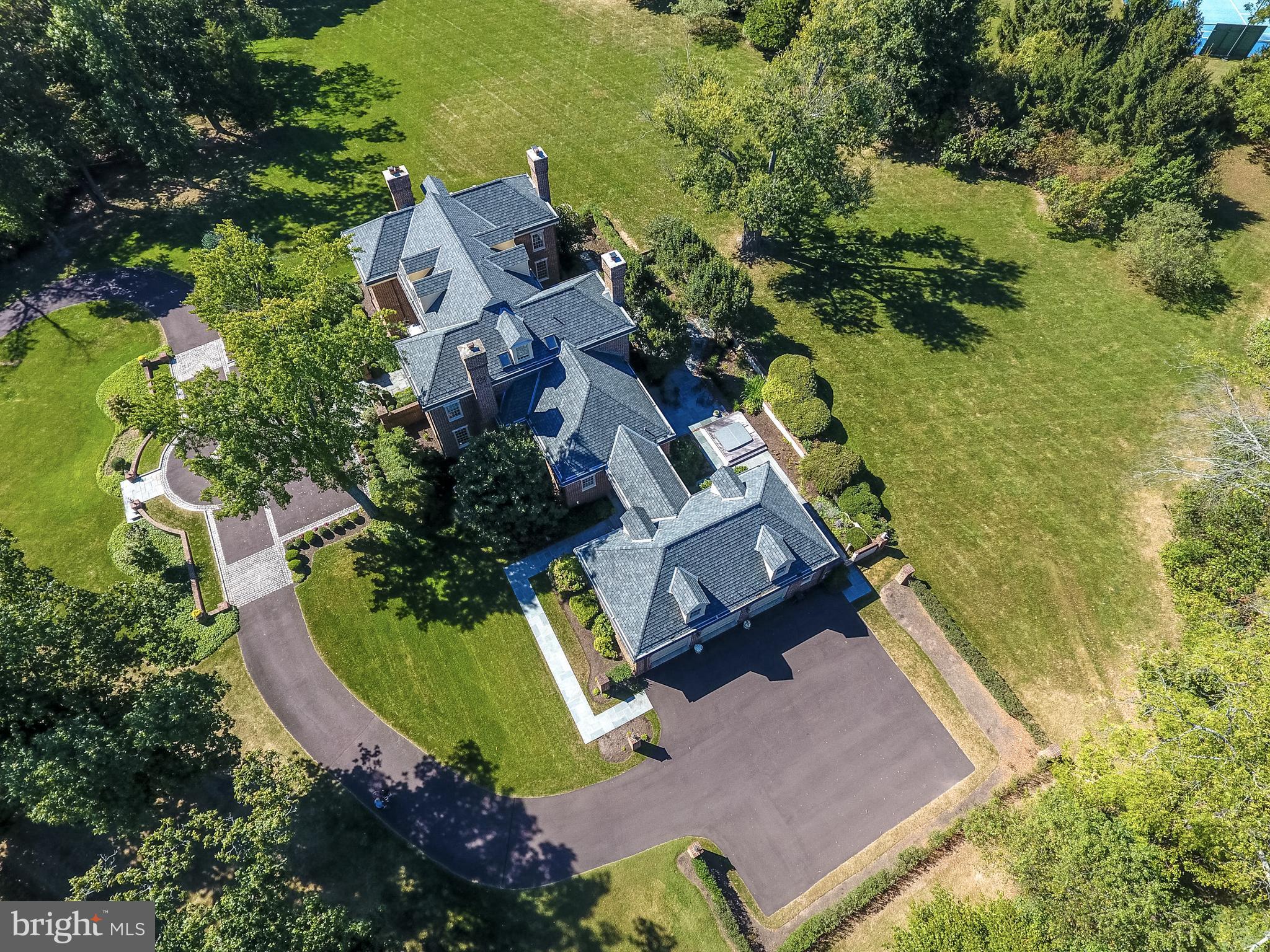 738 Fox Hollow Road Lower Gwynedd, PA 19002 - Photo 3 of 56 Drone view of Property