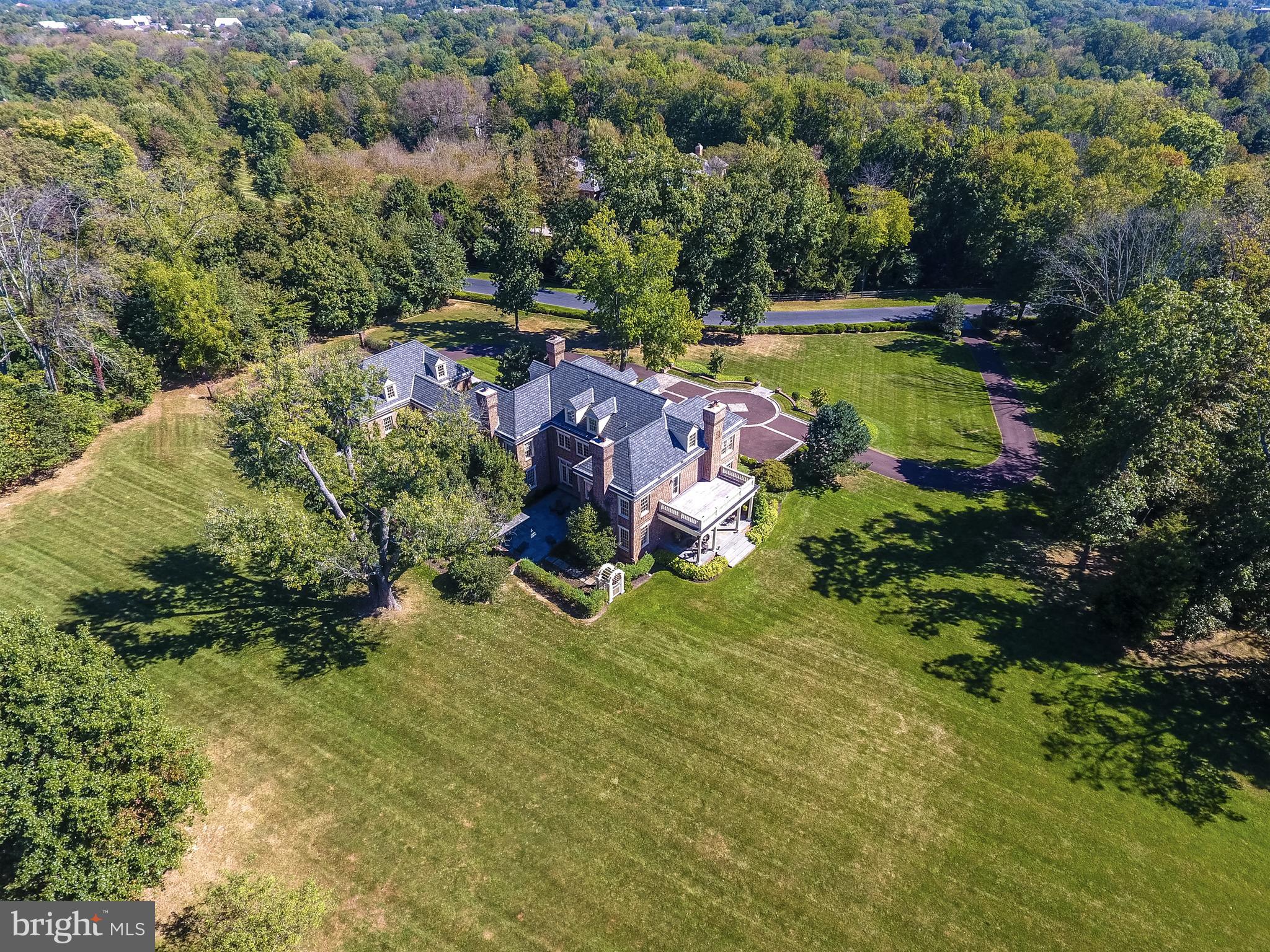 738 Fox Hollow Road Lower Gwynedd, PA 19002 - Photo 55 of 56 Overhead view of property