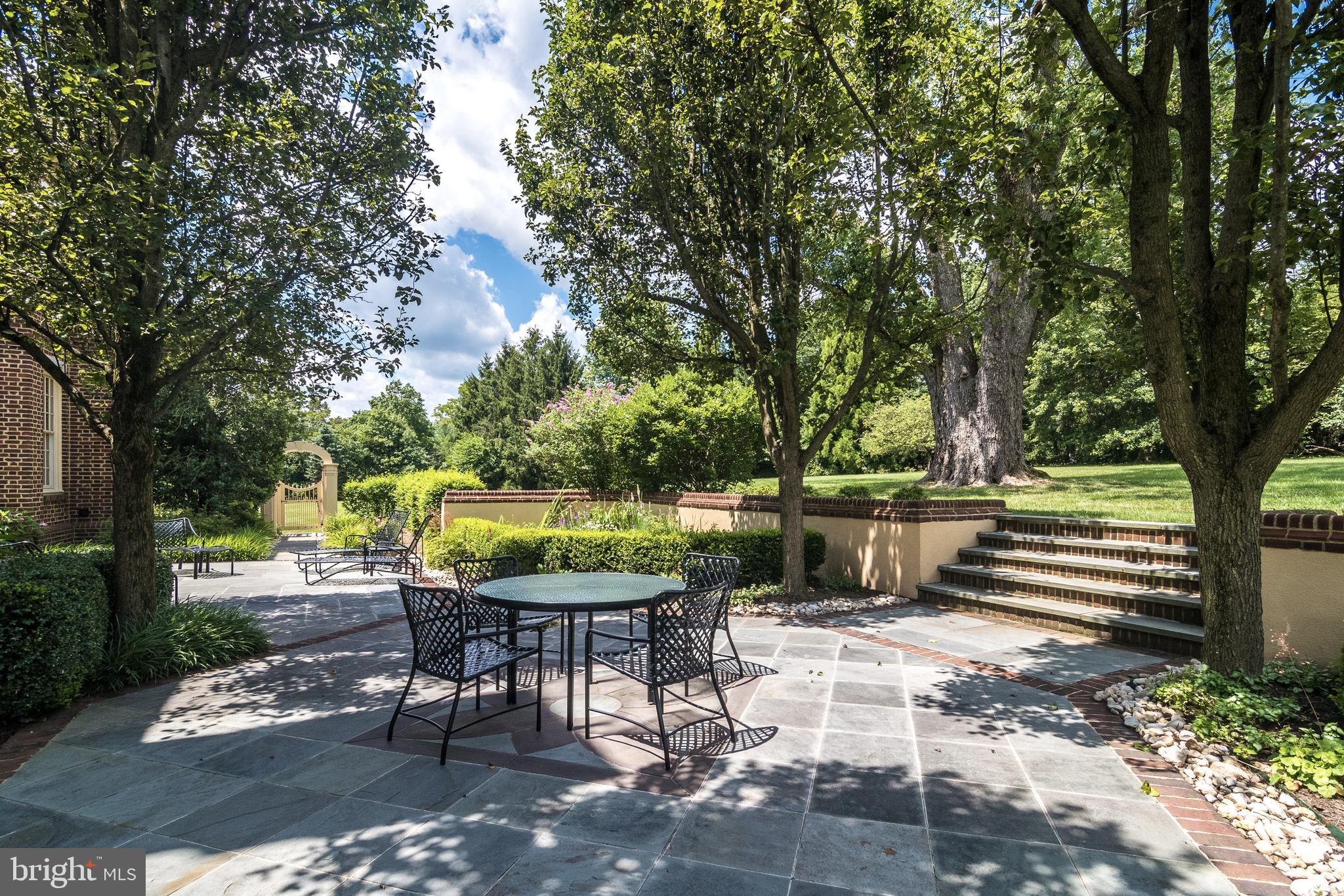 738 Fox Hollow Road Lower Gwynedd, PA 19002 - Photo 7 of 56 Patio overlooking grounds