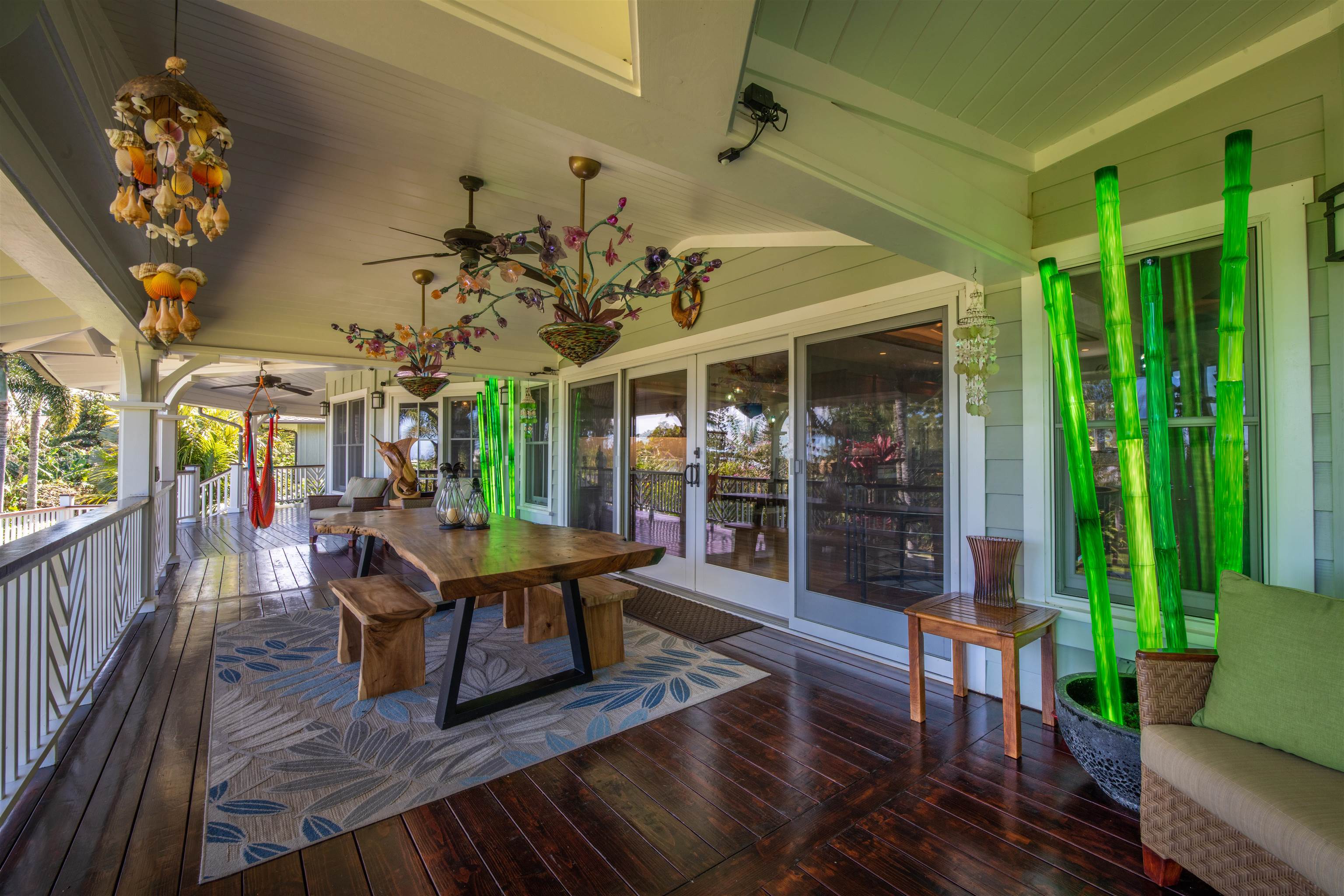 65 North Holokai Road Haiku, HI 96708 - Photo 24 of 50 a living room with furniture and a large window