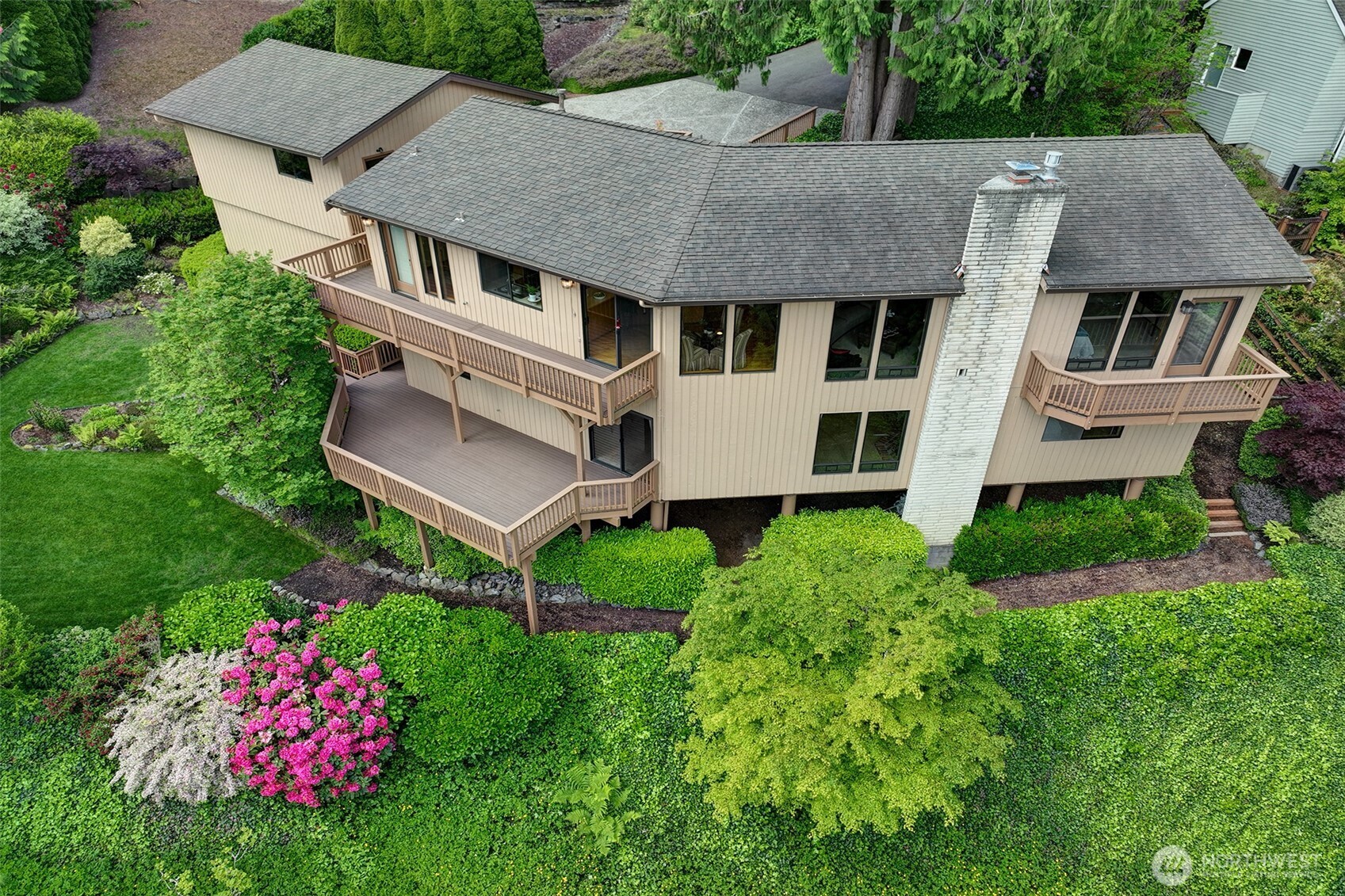9430 Hoeder Lane Bothell, WA 98011 - Photo 2 of 39 a aerial view of a house