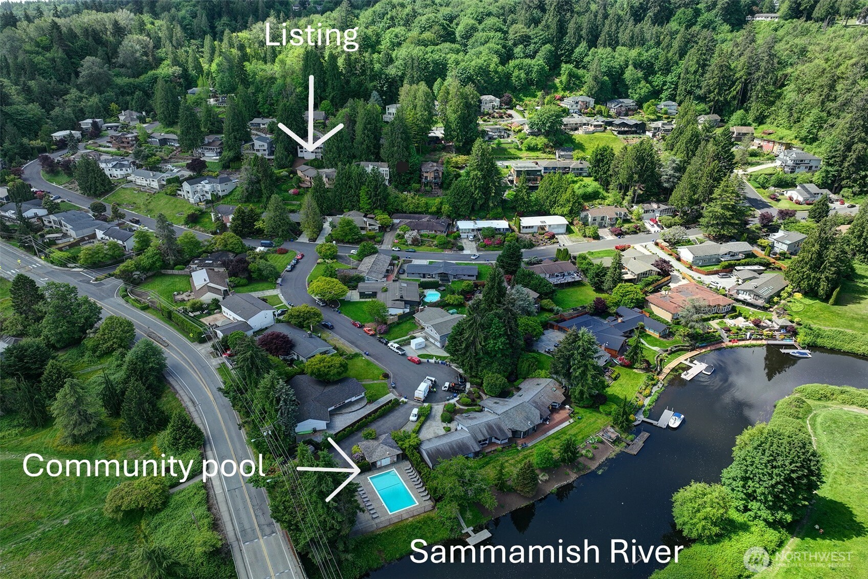 9430 Hoeder Lane Bothell, WA 98011 - Photo 37 of 39 a view of a garden