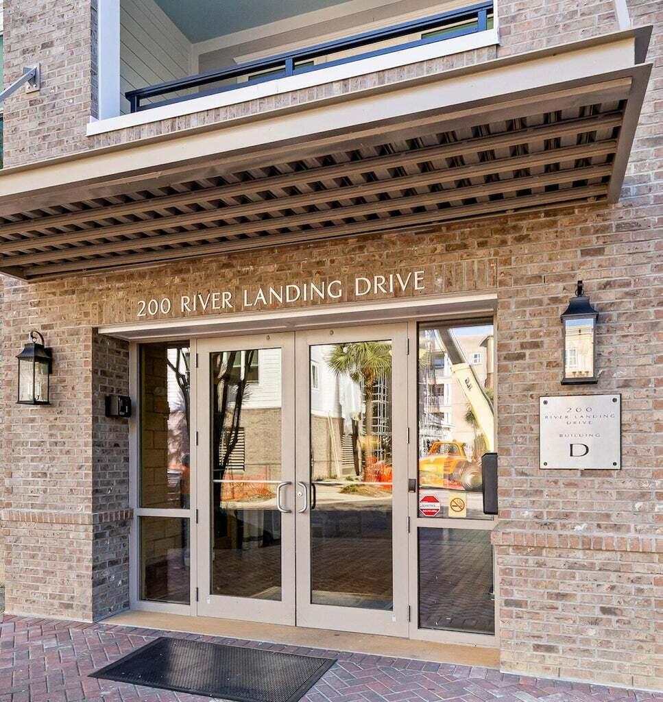 200 River Landing Drive, Unit D202 Daniel Island, SC 29492 - Photo 3 of 47 Secure entry are into bldg D