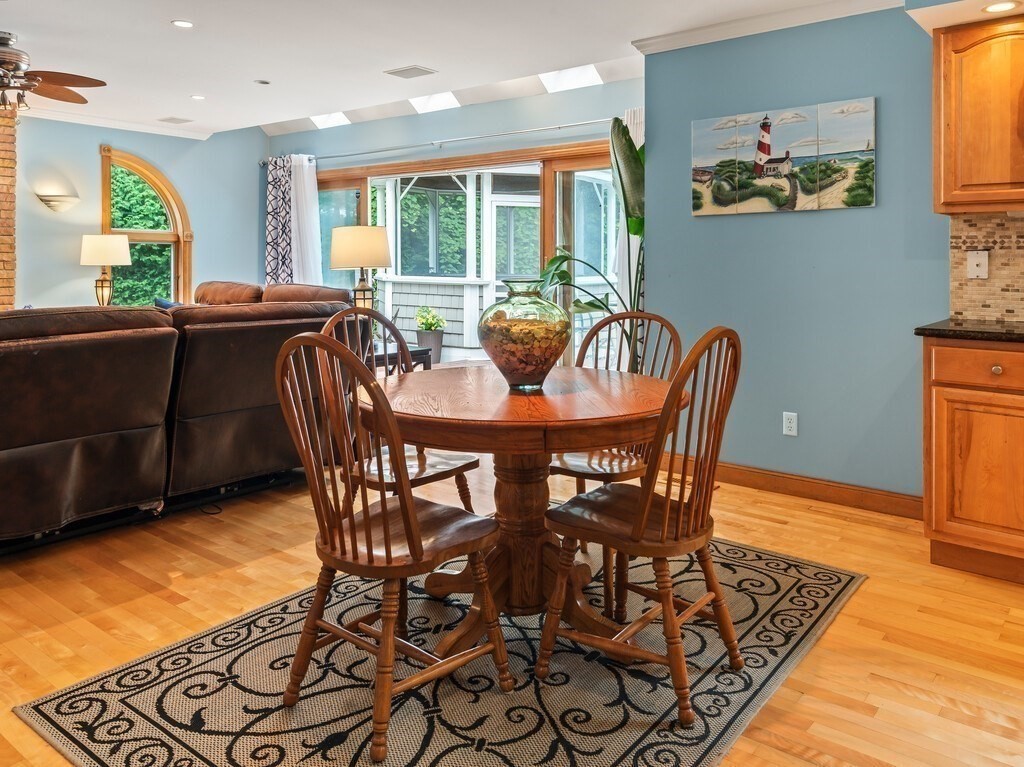 9 Santom Street Auburn, MA 01501 - Photo 9 of 42 a view of a dining room with furniture window and wooden floor