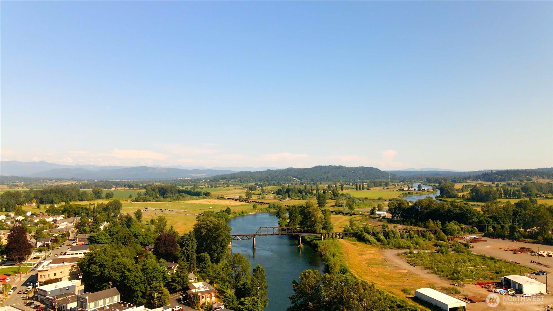 5822 Lowell Larimer Road Everett, WA 98208 - Photo 3 of 36 an aerial view of residential building and lake view