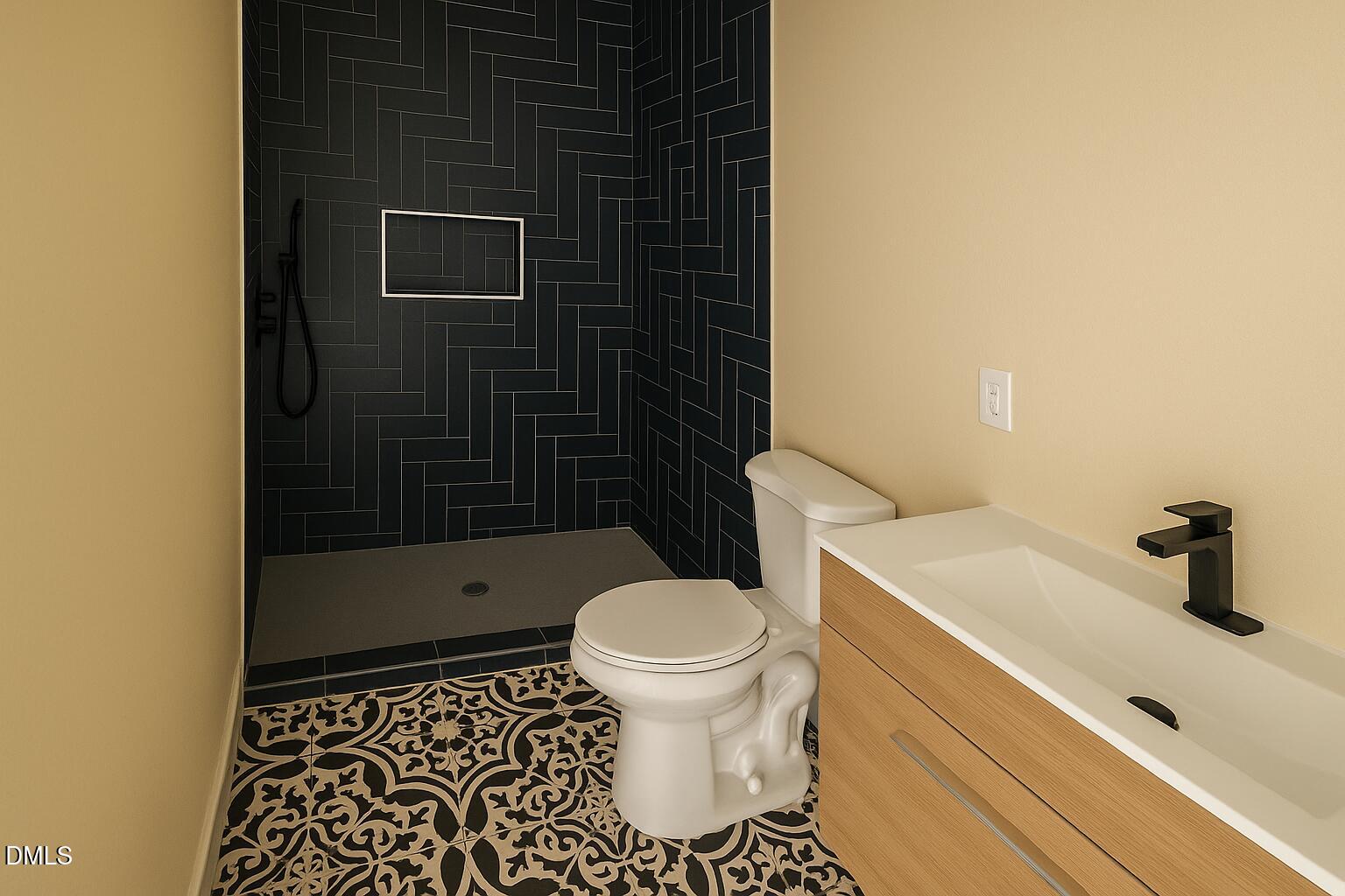 415 Gwen Road Hillsborough, NC 27278 - Photo 11 of 21 a bathroom with a sink and a toilet