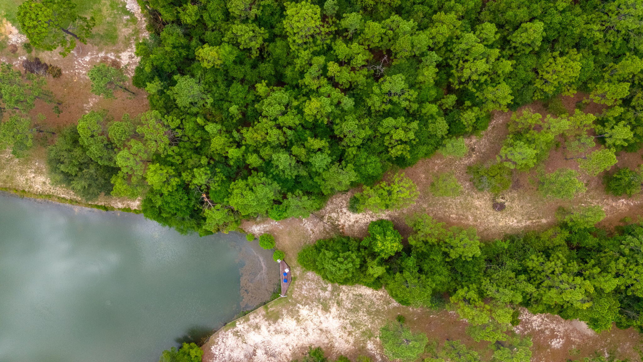 5710 Seminole Drive Crestview, FL 32536 - Photo 9 of 17 a view of a lake with a yard