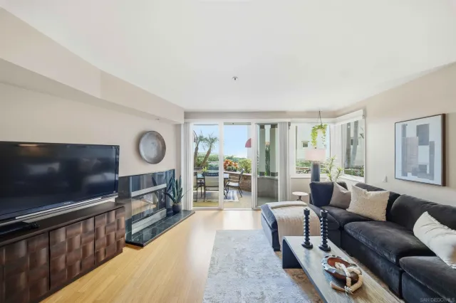 a view of an outdoor seating area