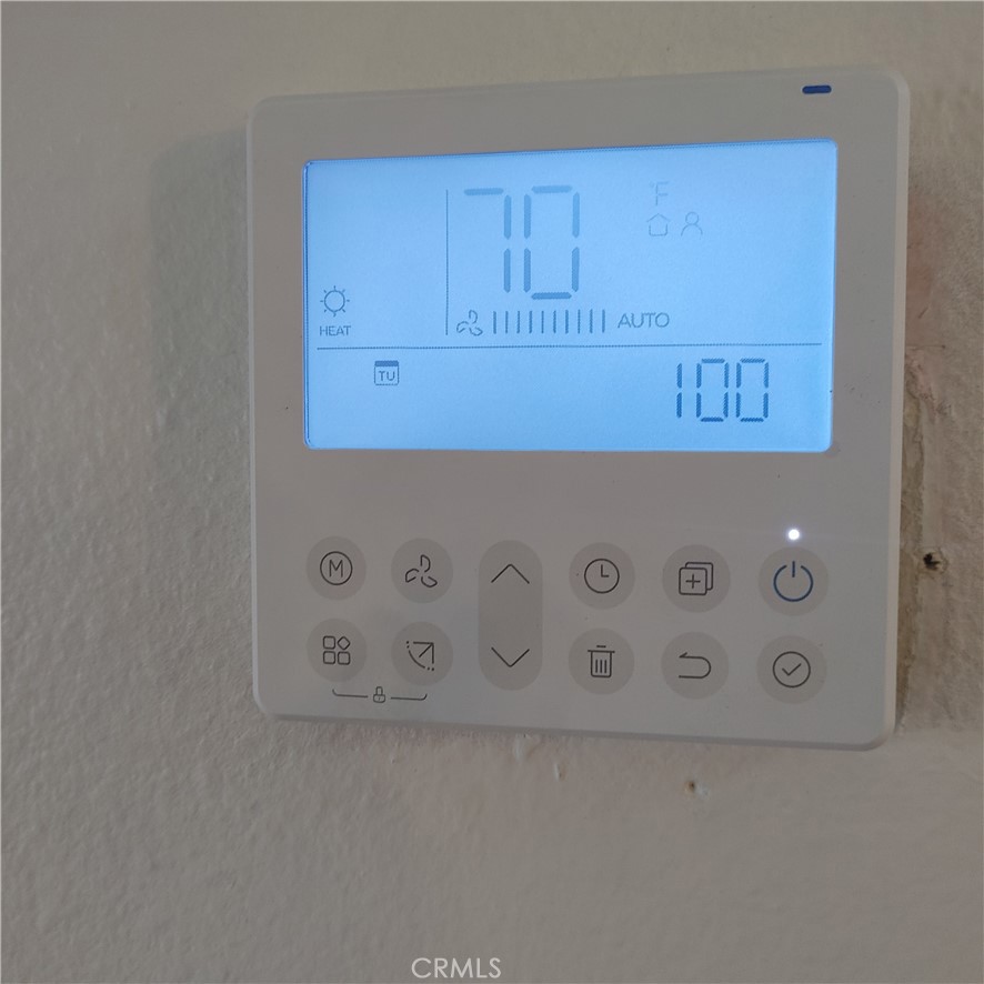 1860 South Vía Bandera Whittier, CA 90601 - Photo 8 of 39 new HVAC thermostat