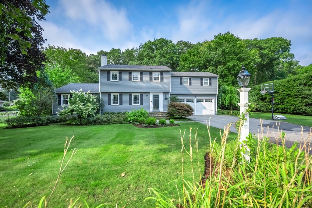 1 Rennie Drive Andover, MA 01810 - Photo 1 of 39 a house view with a garden space