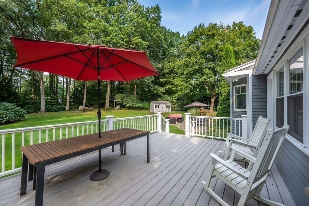 1 Rennie Drive Andover, MA 01810 - Photo 32 of 39 a view of a deck with furniture