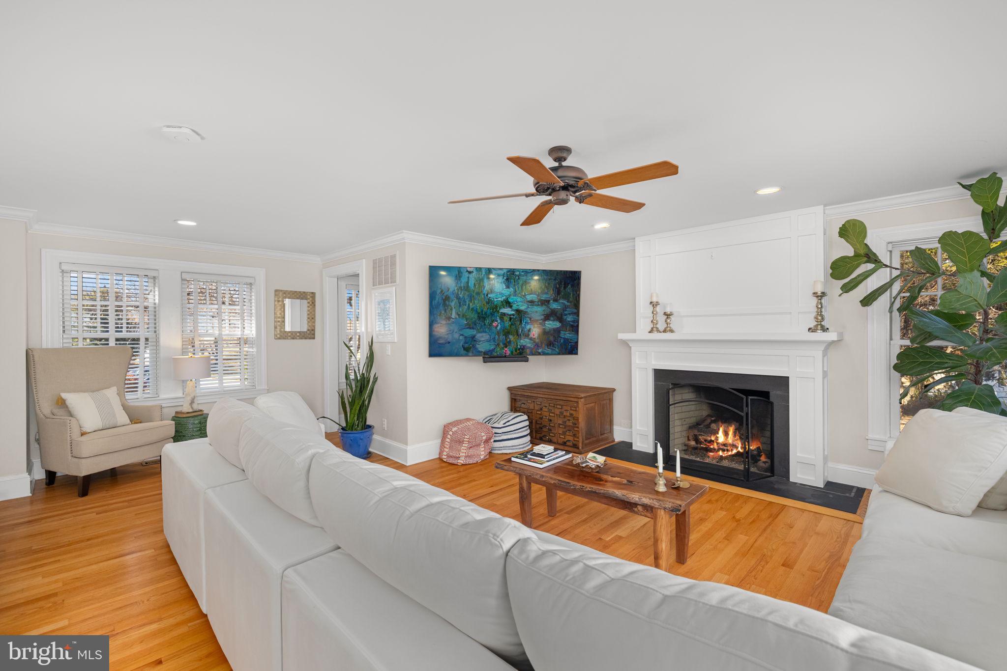 1138 Mayo Road Edgewater, MD 21037 - Photo 19 of 51 a living room with furniture and a fireplace